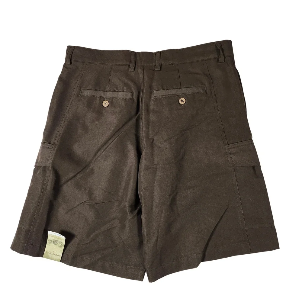 Bungalow Joe Cargo Shorts Mens Size 32 Brown NEW Chocolate Martini BJS-8100
